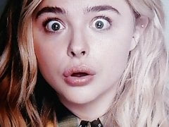 Chloe Grace Moretz Cum Tribute #1