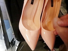 Cum on new sexy high heels my girl NO AUDIO