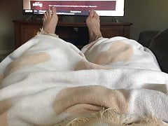 What is under the blanket