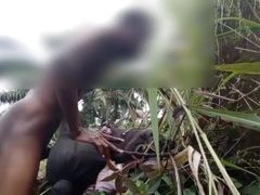 Organise tits pussy make me cumshot  when I'm alone in the forest