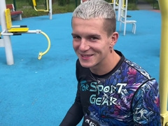 Oliver Strelly - Stranger With A Big Dick Fucked A Street Athlete In An Abandoned Building And Cummed In His Ass - 38