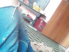 Hot dad masturbating hard