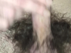 Furry Backdoor Ball Trunk Close up