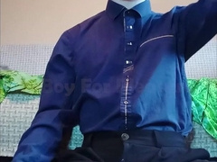 Teenie jizz on trousers