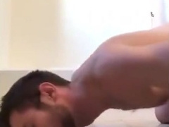 Pissed and cum on the floor 6