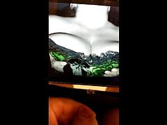 Wank over BBW