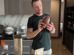 . Two Men Cum At The Same Time