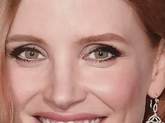 Cumtribute Jessica Chastain