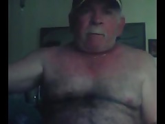grandpa cum on cam