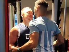 HE CUMED IN MY BUTT AT THE GYM!! We were naughty at the gym and my trainer ambled me home...