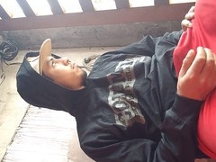 Public masturbating, big dick latino, small cock cum