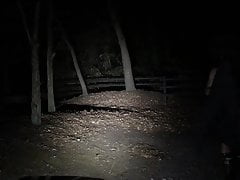 Asian night public anal masturbation ejaculation