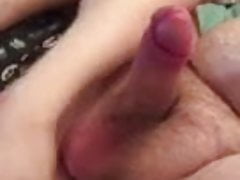 Dildo fun with hard cock