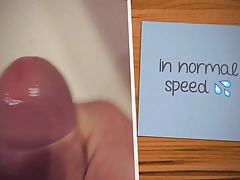 I'm ready to cum! (+Slo-Mo)