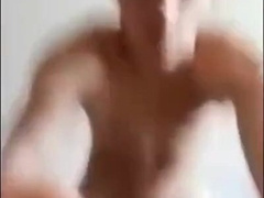 Cam Youngster Jock Wanks His Massive Man-meat