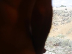 flashing in window