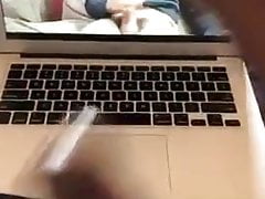 Stroking to Bate Porn