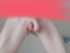 Nudechavbi in bath horny and wet shows everything and washes him self every where full nude hung cock and balls