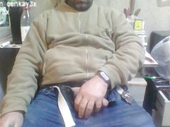 Turkish Bear Daddy Is on Live Broadcast