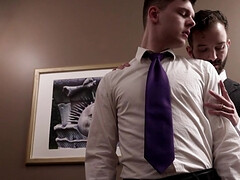 Tucker Barrett knows how to properly tease and please him