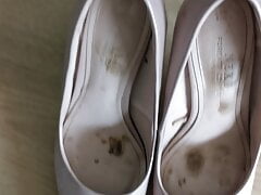 Wife's Trashed Nude Heels Cummed