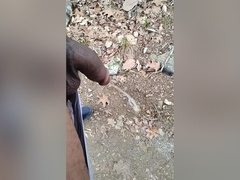 [slomo+piss] Out On A Hike With A Rock Hard Cock And A Full Blatter