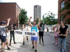 Hard marathon day for these horny blokes but they still fuck