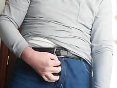 Piss and Masturbation with Cumshot
