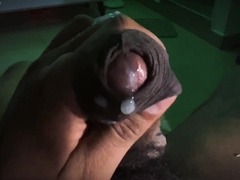 Sloppy Cheese from my pervert pink cigar foreskin