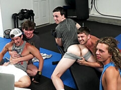 Frizzy-haired hottie Jack Valor steals the show here