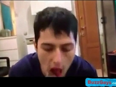 Big Black Cock Sucked by a Horny Amateur Dude