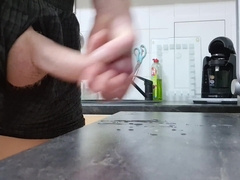 Cum Shot in my kitchen