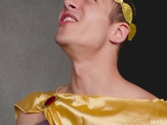 Hunk Cowboy Gives It To Sexy Muscle Jock Gladiator