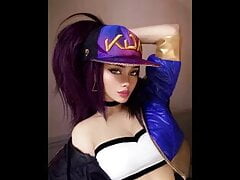 Cosplayer SoP #3 Akali Kda request by Jessikyuwu