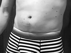 Swinging cock underwear. Slap it!