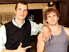 Caleb Moreton and John Mayer flex before fucking