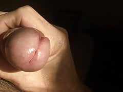 Slow motion cum shot