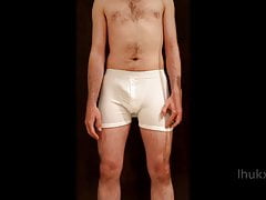 35 - Piss in White Boxers