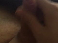Small dick with dripping cum