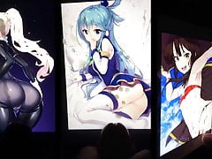 Konosuba Cum Tribute Compilation