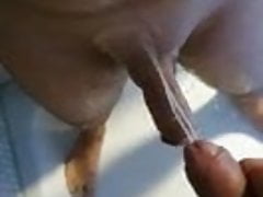 peeing on my cock and drinking