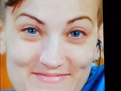 Becky Blow Cum Tribute #1 - missblow on twitter