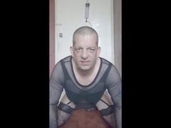 sissy gulps own piss