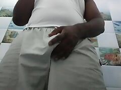 Masturbating my first video in bothroom