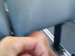 Handjob on the bus