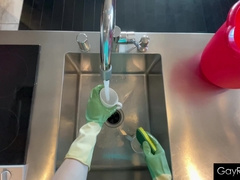 Sage Roux Gets Cock-squeezing Booty Rode In Fishnet Suit