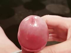 GREEN PANTIE EDGING & CUMSHOT