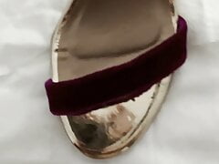 Cum in sister-in-laws party heels