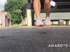 Public Stroking Boys