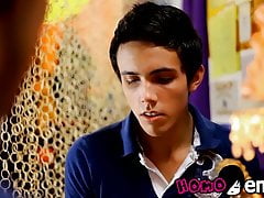 After blowjob two emo dudes have the best anal fuck session
